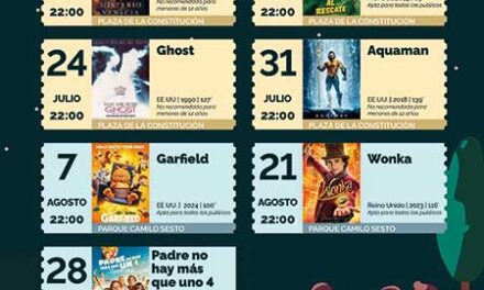 Torrelodones oferta cine al aire libre los jueves de julio y agosto