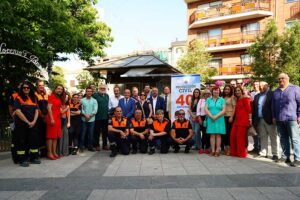El Escorial inaugura una exposición en reconocimiento a Protección Civil