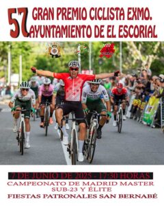 El Escorial acoge el 57º Gran Premio ciclista y el Campeonato de Madrid