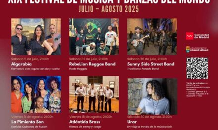 Collado Mediano acoge el XIX Festival de Música y Danzas del Mundo