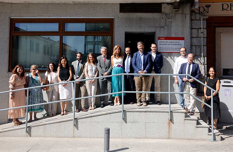 Guadarrama estrena Oficina de Justicia