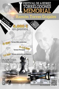 El Club de ajedrez de Torrelodones organiza el primer Festival de Ajedrez Memorial Ramón Torres Grajales