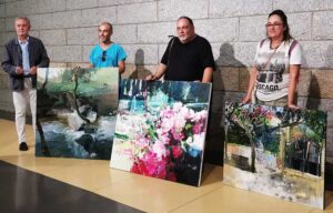Torrelodones falla los premios del Certamen de pintura en directo Rafael Botí