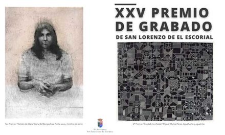 “Retrato de Clara”, de Ixone Gil Bengochea, se alza con el XXV Premio de Grabado de San Lorenzo de El Escorial