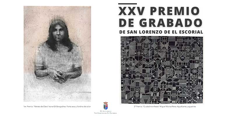 “Retrato de Clara”, de Ixone Gil Bengochea, se alza con el XXV Premio de Grabado de San Lorenzo de El Escorial