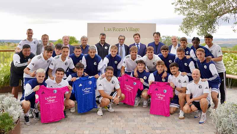 Las Rozas Village, patrocinador oficial de Las Rozas Club de Fútbol