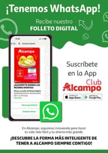 Alcampo incorpora WhatsApp como nuevo canal para facilitar el acceso a su oferta comercial