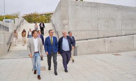 Alfonso Serrano y José de la Uz visitan el complejo de La Marazuela