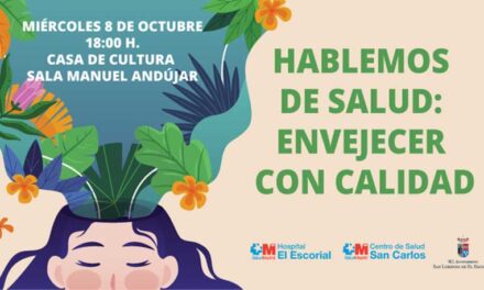 La prevención protagoniza la primera de las jornadas “Hablemos de salud” en San Lorenzo de El Escorial