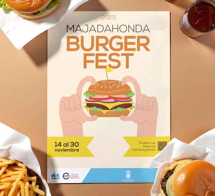 15 establecimientos competirán en el “Majadahonda BurgerFest” por el premio a la mejor hamburguesa