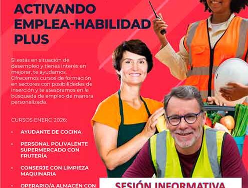 Cruz Roja de San Lorenzo lleva su programa de empleo y formación a Guadarrama