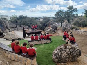 Aulas de naturaleza en el colegio Peñalar de Torrelodones