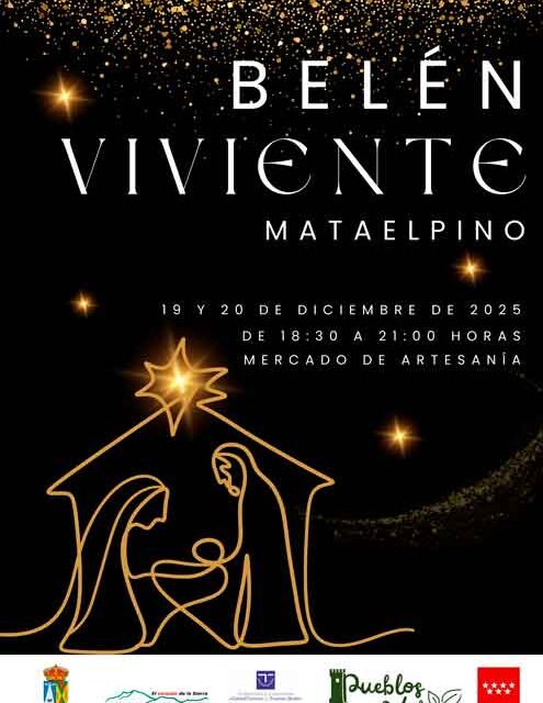 Mataelpino celebra su tradicional Belén Viviente el 19 y 20 de diciembre