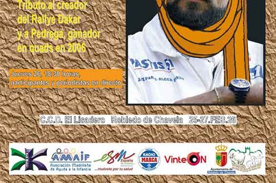 Robledo de Chavela recorre el Dakar en una exposición y conferencia
