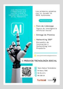 Torrelodones sede de los II Premios Tecnología Social: innovación e impacto humano