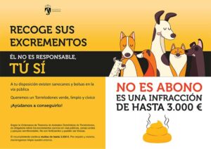 Torrelodones sancionará con hasta 3.000 euros a quien deje los excrementos caninos en la vía pública