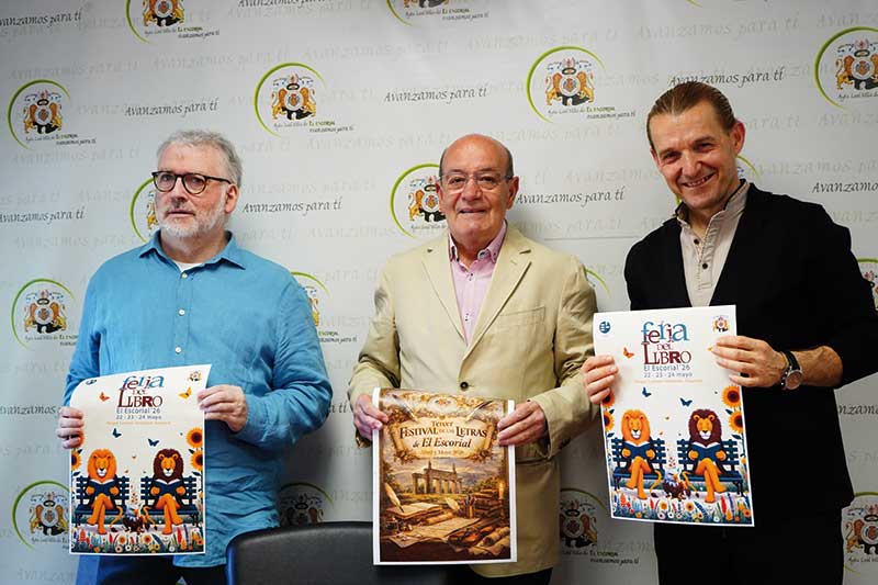 La Feria del Libro de El Escorial contará con la participación de más de 50 autores