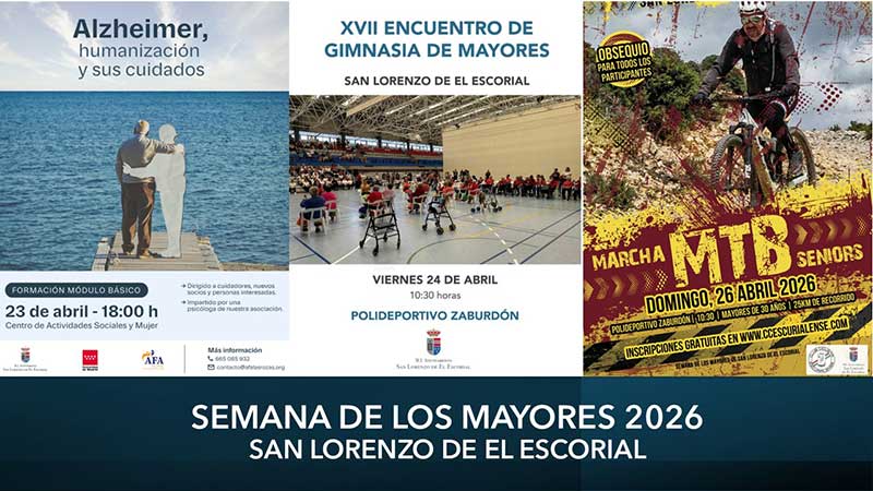 San Lorenzo de El Escorial celebra la Semana de los Mayores con deporte y magia