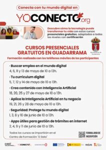 Guadarrama inicia cursos de herramientas digitales para mejorar el empleo