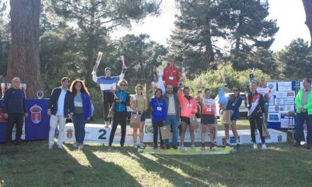 Badar Bouhachami y Natalia Ruiz ganan la XVI Vuelta a la Jarosa de Guadarrama