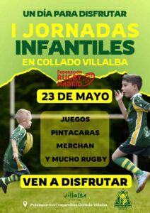 Collado Villalba acoge las I Jornadas Infantiles de Rugby