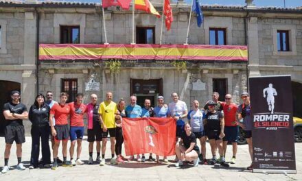 El proyecto Romper el Silencio llega a Guadarrama: 3.953 kilómetros para visibilizar la salud mental