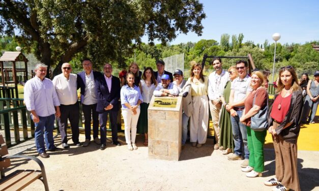 Las Rozas inaugura el Parque de Isa en homenaje a Isa Guerrero, fallecida por cáncer el pasado verano