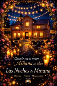 El Escorial estrena las Noches de Miñana: un verano de música, poesía y magia gratuitos todos los viernes y sábados de julio