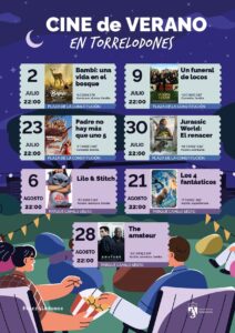 Torrelodones programa cine al aire libre los jueves de julio y agosto
