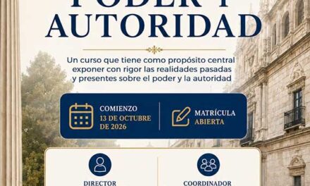 El Aula de Humanidades de Guadarrama abre la matrícula para el curso 2026-2027 sobre «Poder y Autoridad