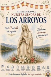 El Escorial celebra las Fiestas de Nuestra Señora de Los Arroyos del 11 al 16 de agosto