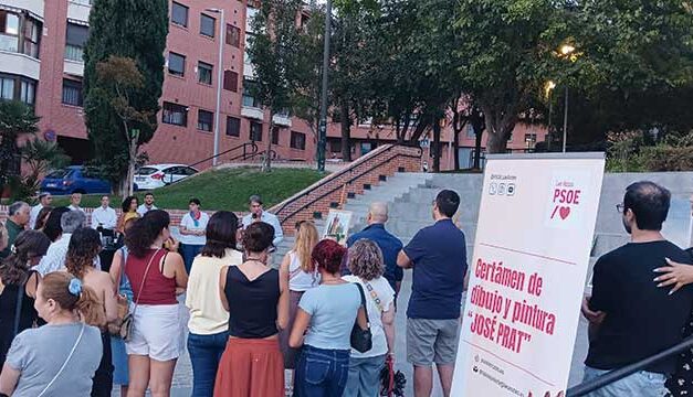 El PSOE de Las Rozas entrega los premios de la XXX edición del Certamen de Dibujo y Pintura José Prat