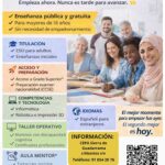 El CEPA Sierra de Guadarrama mantiene abierta la matriculación para el curso 2026-2027
