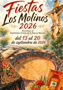 Los Molinos celebra sus Fiestas Patronales 2026 en honor al Cristo de la Buena Muerte