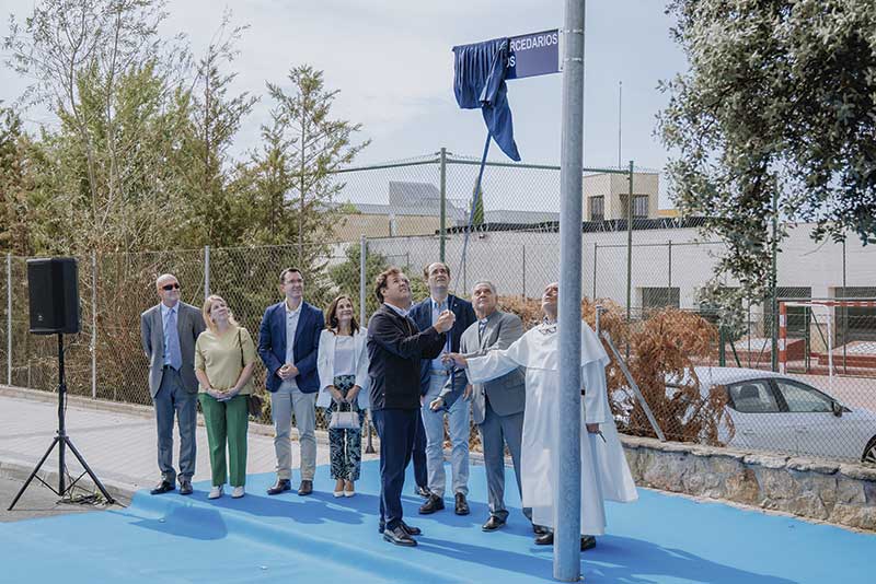 Las Rozas dedica una calle a la Orden de los Mercedarios Descalzos