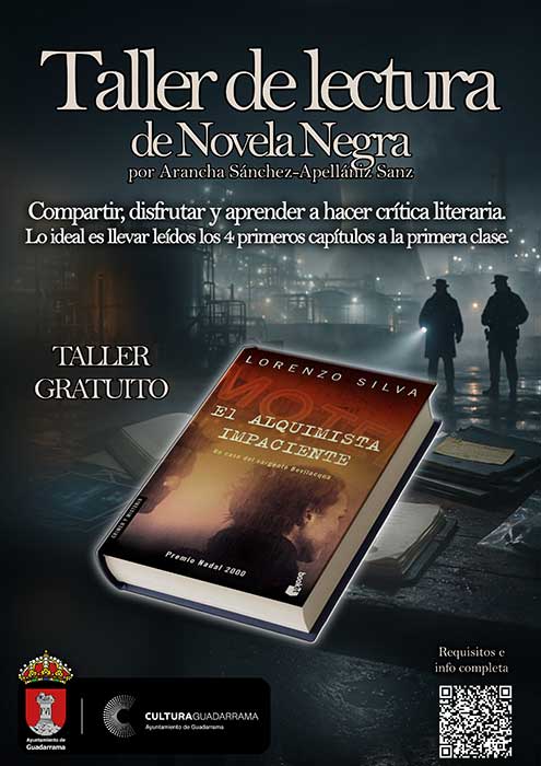 Guadarrama abre inscripciones para un taller gratuito de lectura de novela negra