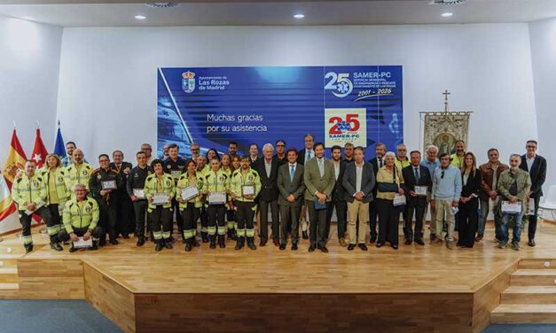 Las Rozas celebra los 25 años del SAMER-PC, su servicio municipal de emergencias