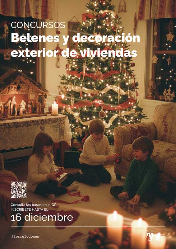 Concursos de decoración navideña en Torrelodones con belenes y fachadas iluminadas