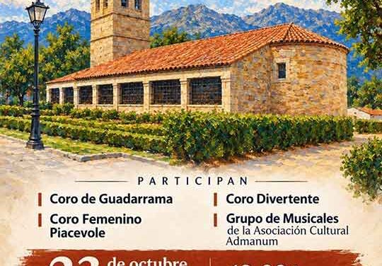 La Coral de Guadarrama participa el viernes en el Encuentro Coral de la Asociación Admanum