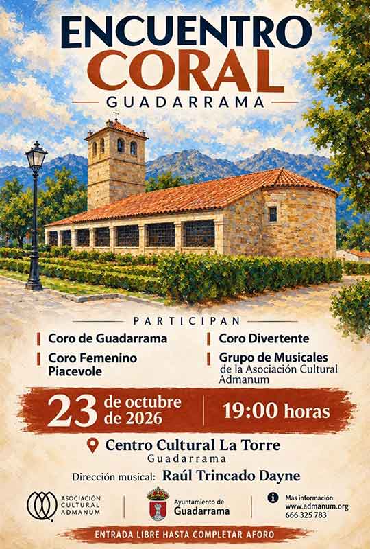 La Coral de Guadarrama en el Encuentro Coral de Admanum