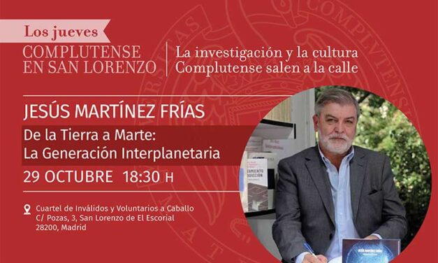 San Lorenzo de El Escorial abre una nueva temporada de Los Jueves Complutense con una charla sobre Marte