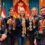 Cuatro policías locales de San Lorenzo de El Escorial ganan 24 medallas en los Juegos Europeos de Policías y Bomberos