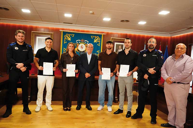 El Escorial incorpora cuatro nuevos agentes a su Policía Local