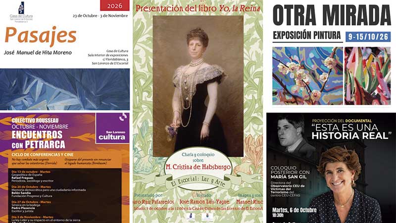 La Casa de Cultura de San Lorenzo de El Escorial celebra sus 45 años con 35 actividades en octubre