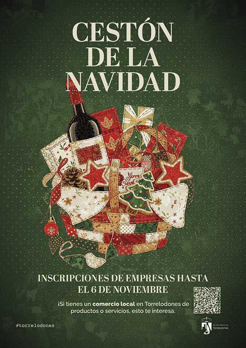 Rifa navideña para el comercio local