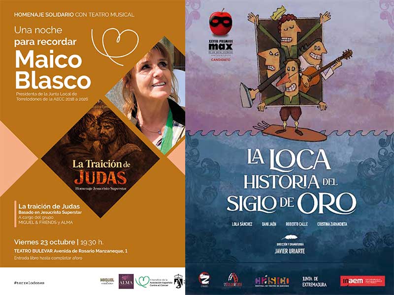 Torrelodones homenajea a Maico Blasco y estrena «La loca historia del Siglo de Oro» esta semana