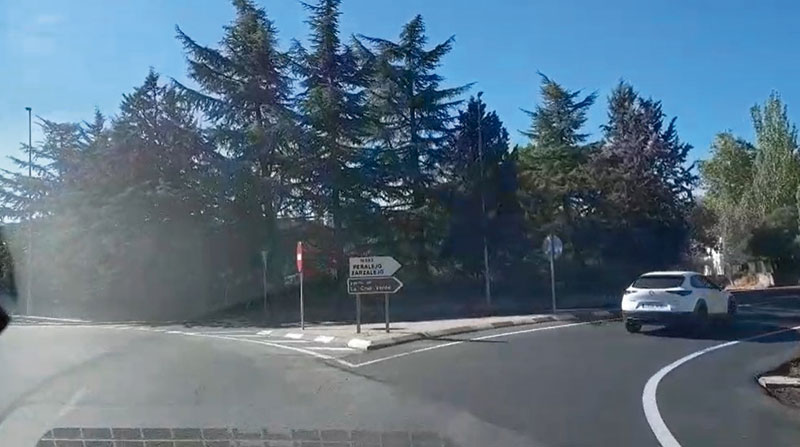 Finaliza la renovación del firme de la M-533 en Peralejo, en El Escorial, con una inversión de casi 170.000 euros