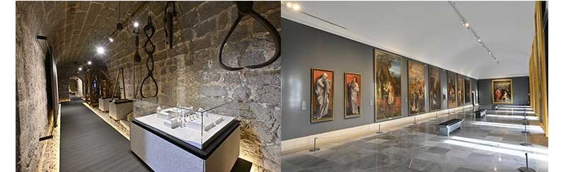 Los museos de Pintura y de Arquitectura del Monasterio de El Escorial se reabren al público