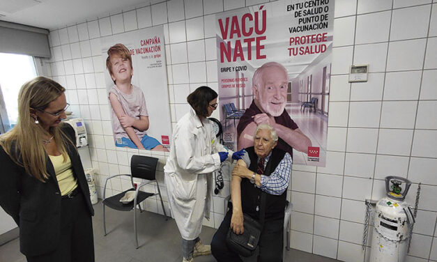 Arranca la vacunación contra la gripe en Madrid, que incluye por primera vez a los niños de 5 a 7 años